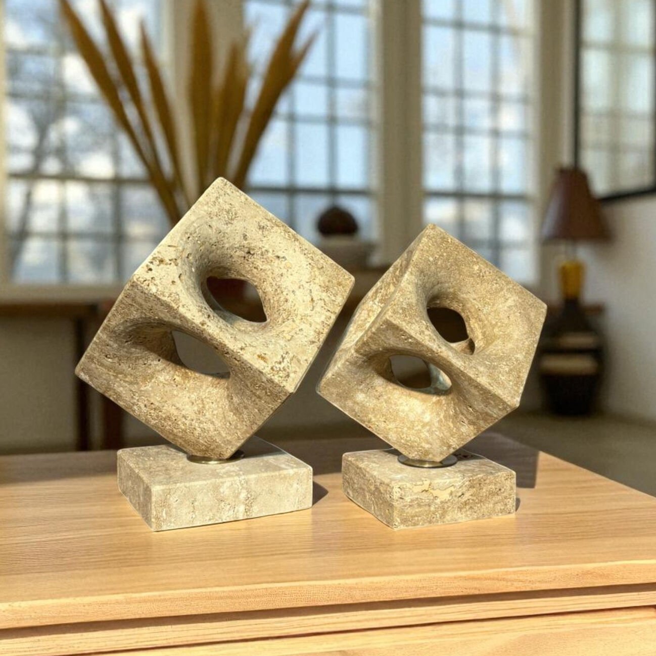 Zen Küp Traverten Set