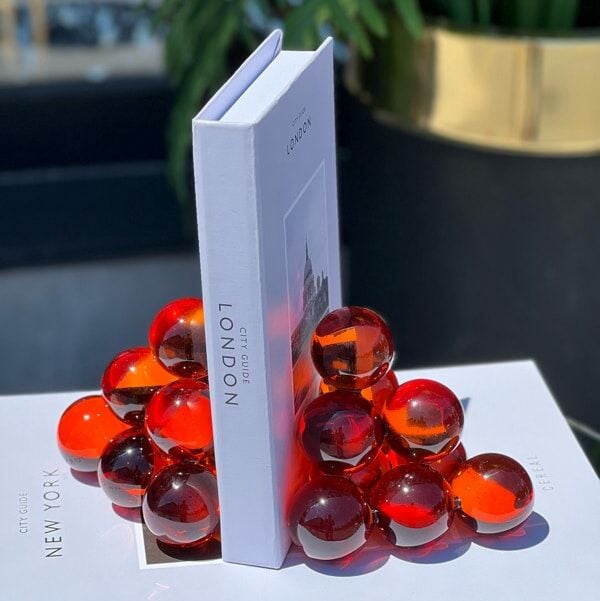 Bubble Kitap Tutucu 40mm - Turuncu