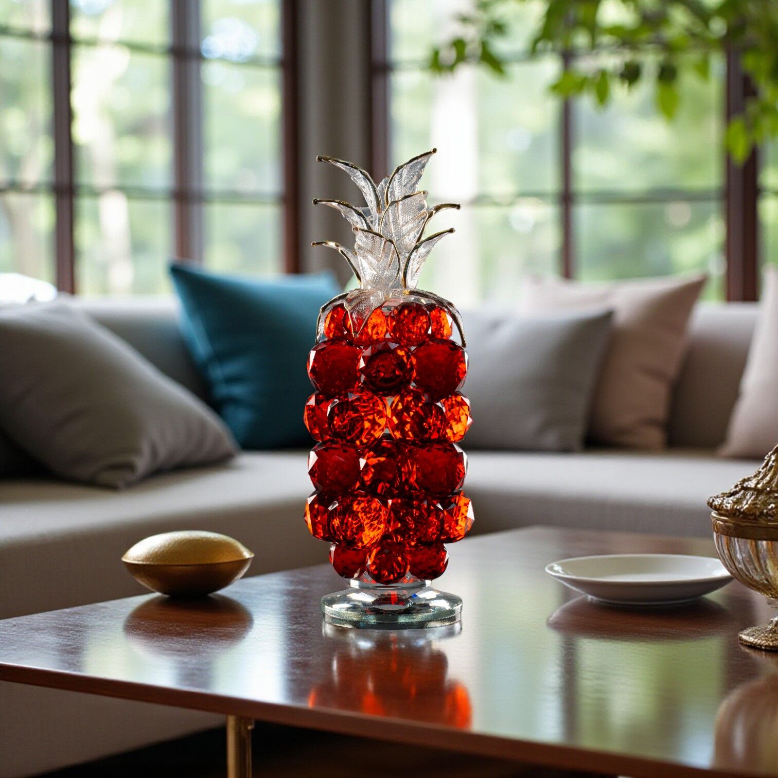 Mega Cam Ananas  37cm - Kırmızı