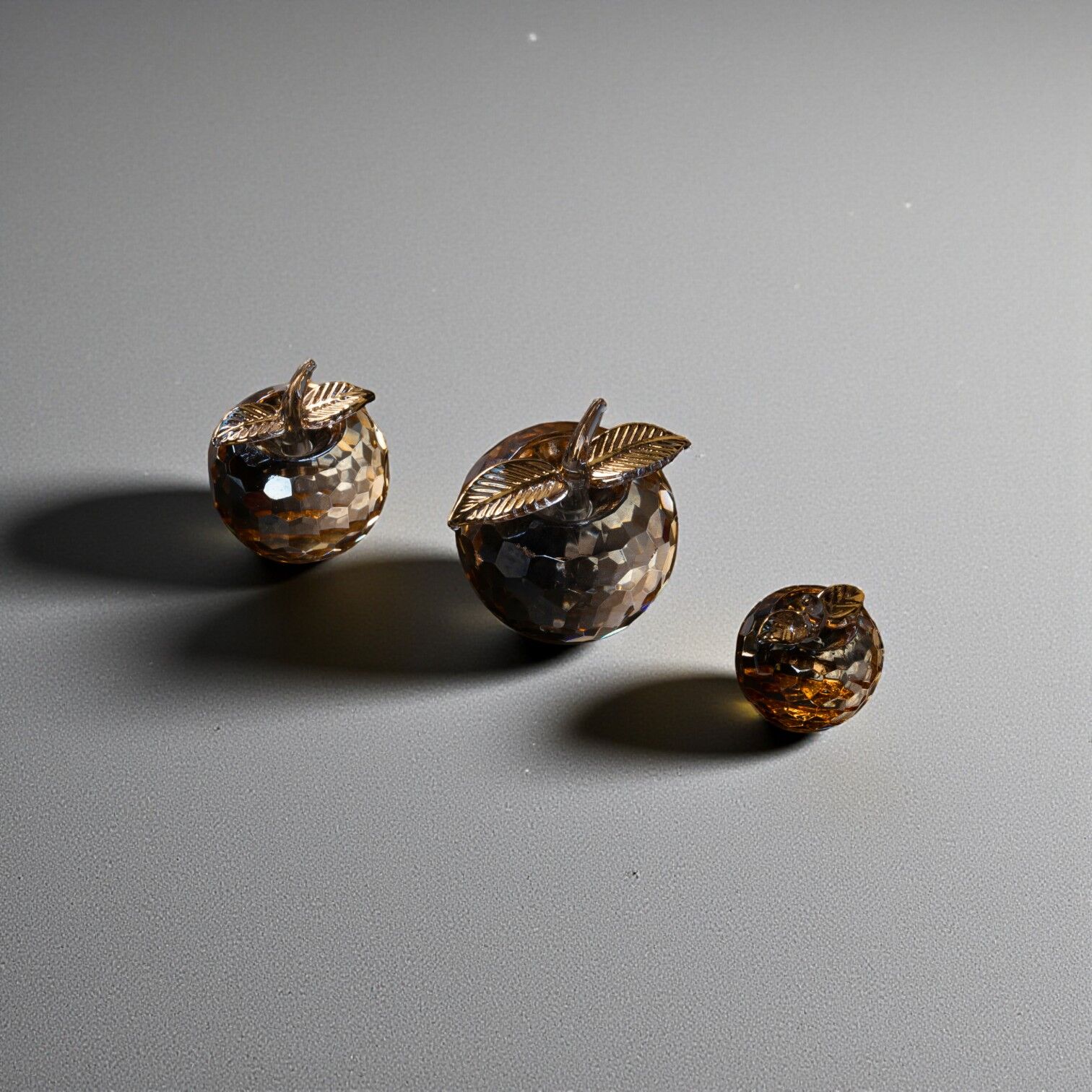 Kristal Elma Orjinal Set - Şampanya