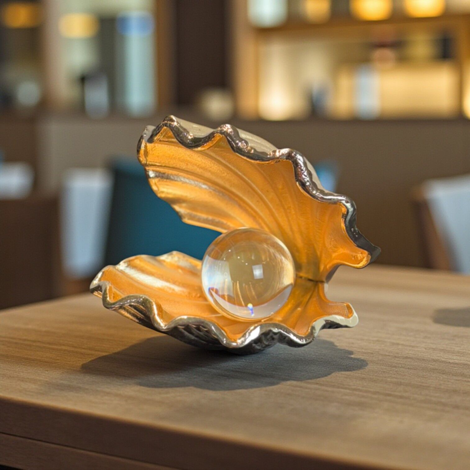 Döküm İstiridye - Altın