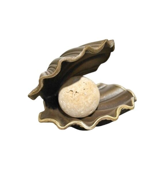 Traverten Toplu Döküm İstiridye - Eskitme