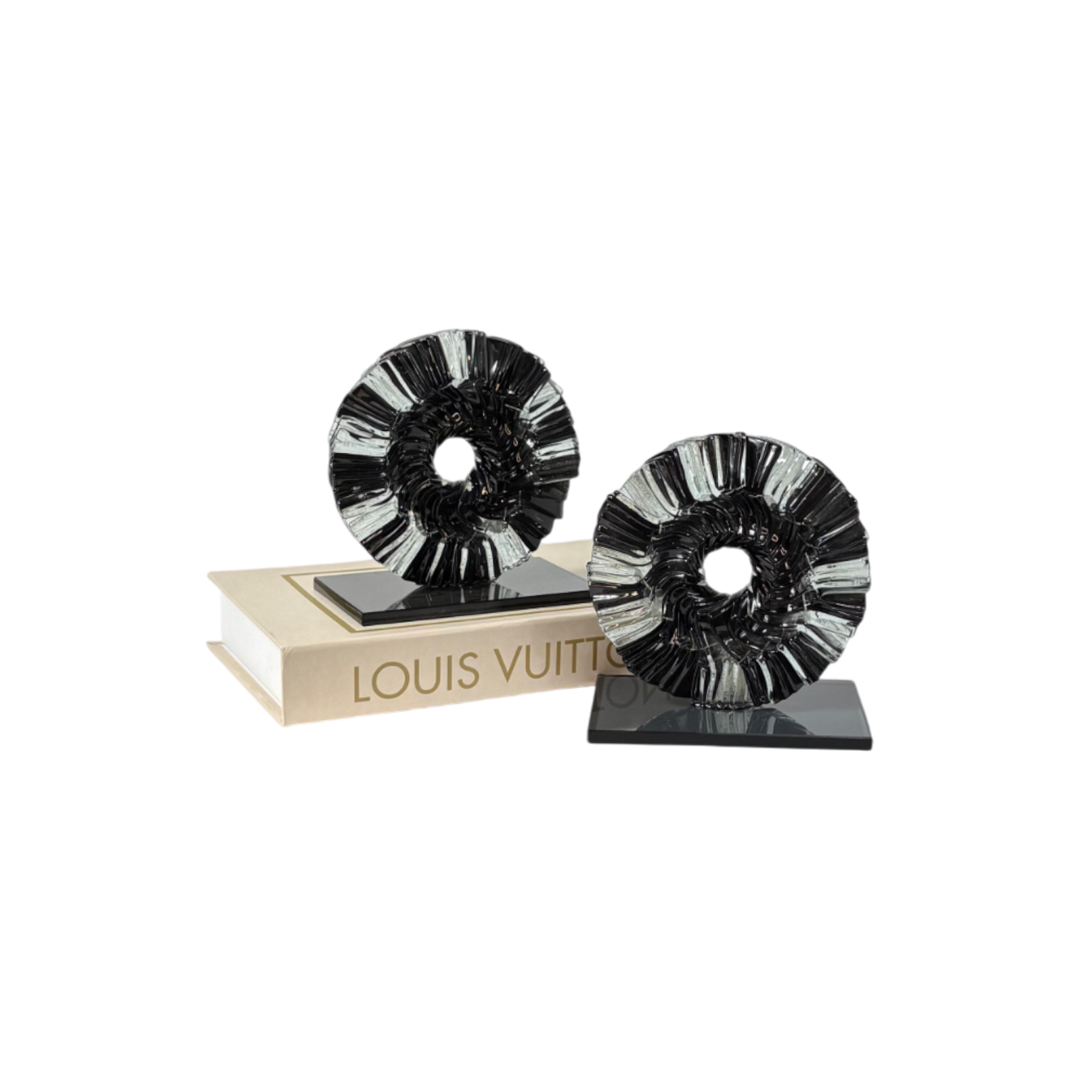 Mini Cam Disk Set (Cam Ayaklı) - Siyah