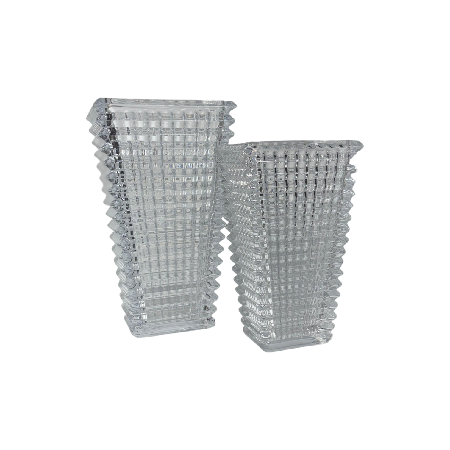 Bakara Vazo Set - Şeffaf