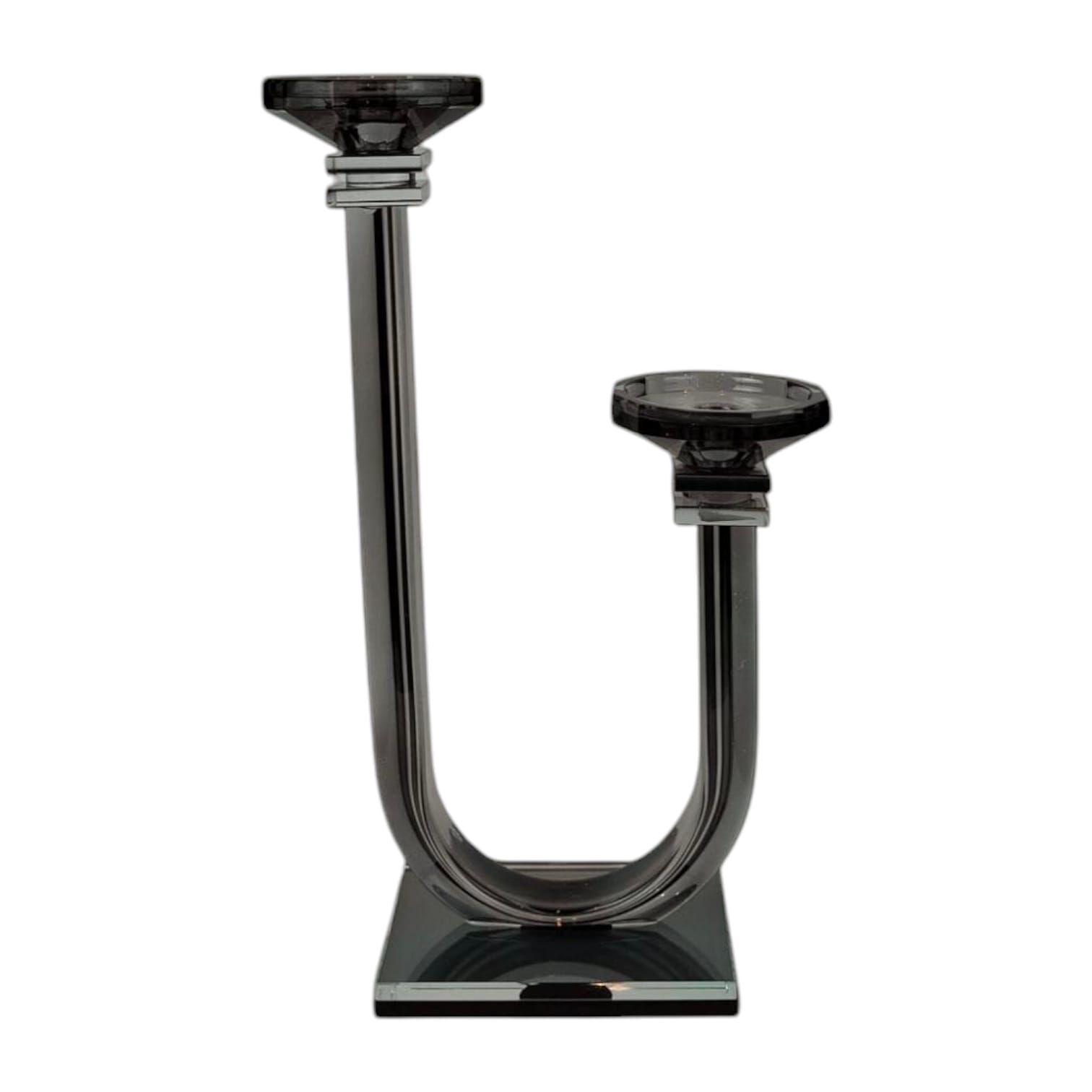 U Şeklinde Şamdan - Füme