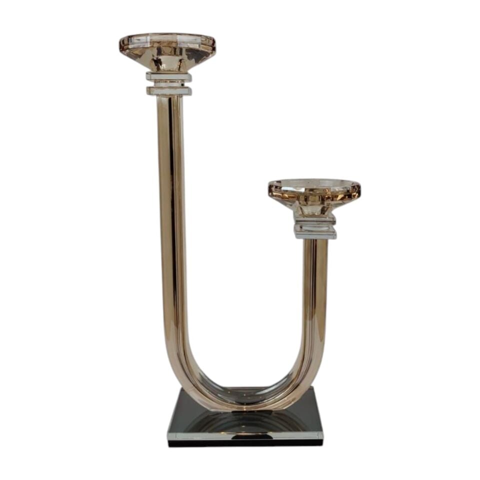 U Şeklinde Şamdan - Şampanya