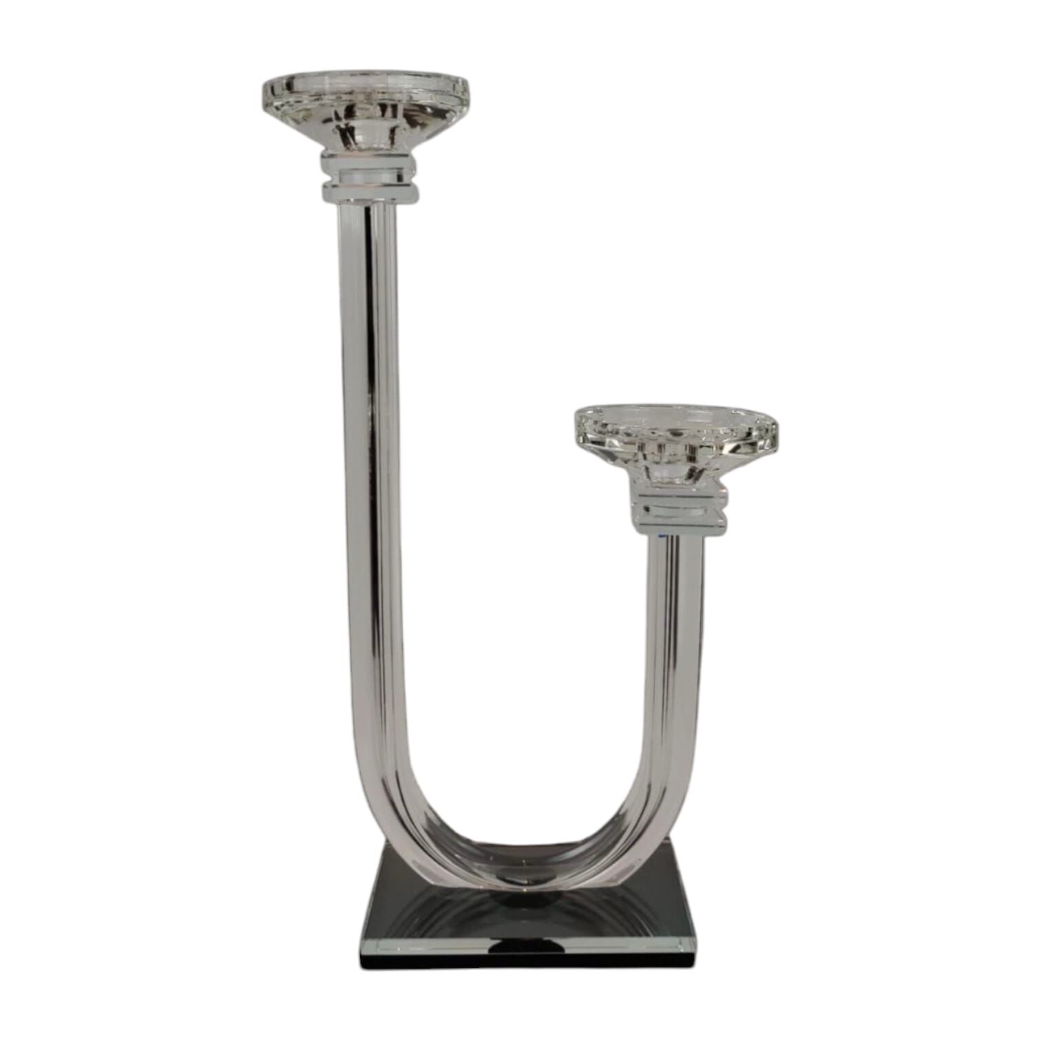 U Şeklinde Şamdan - Şeffaf