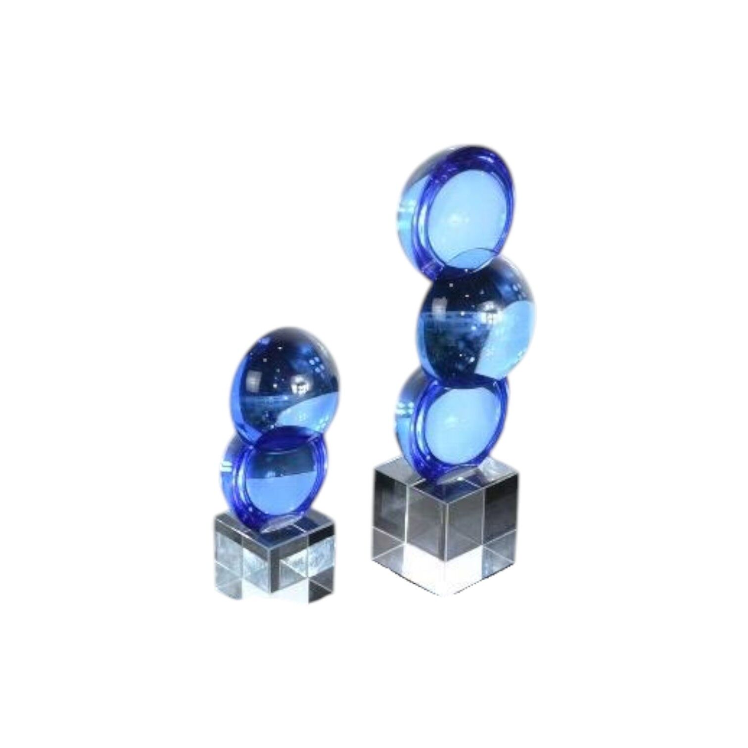 2'Li Yarım Küre Obje - Mavi