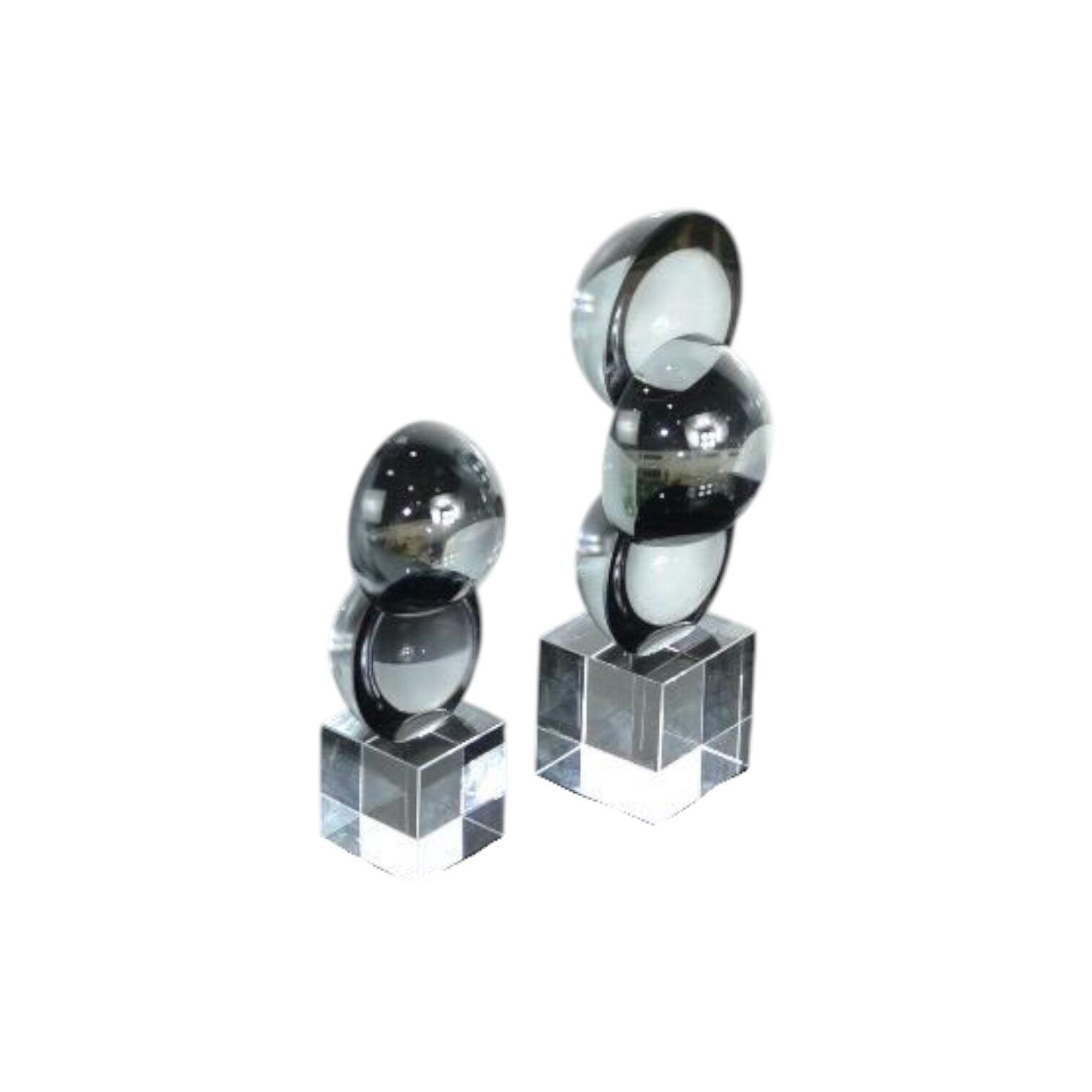 2'li Yarım Küre Obje - Füme