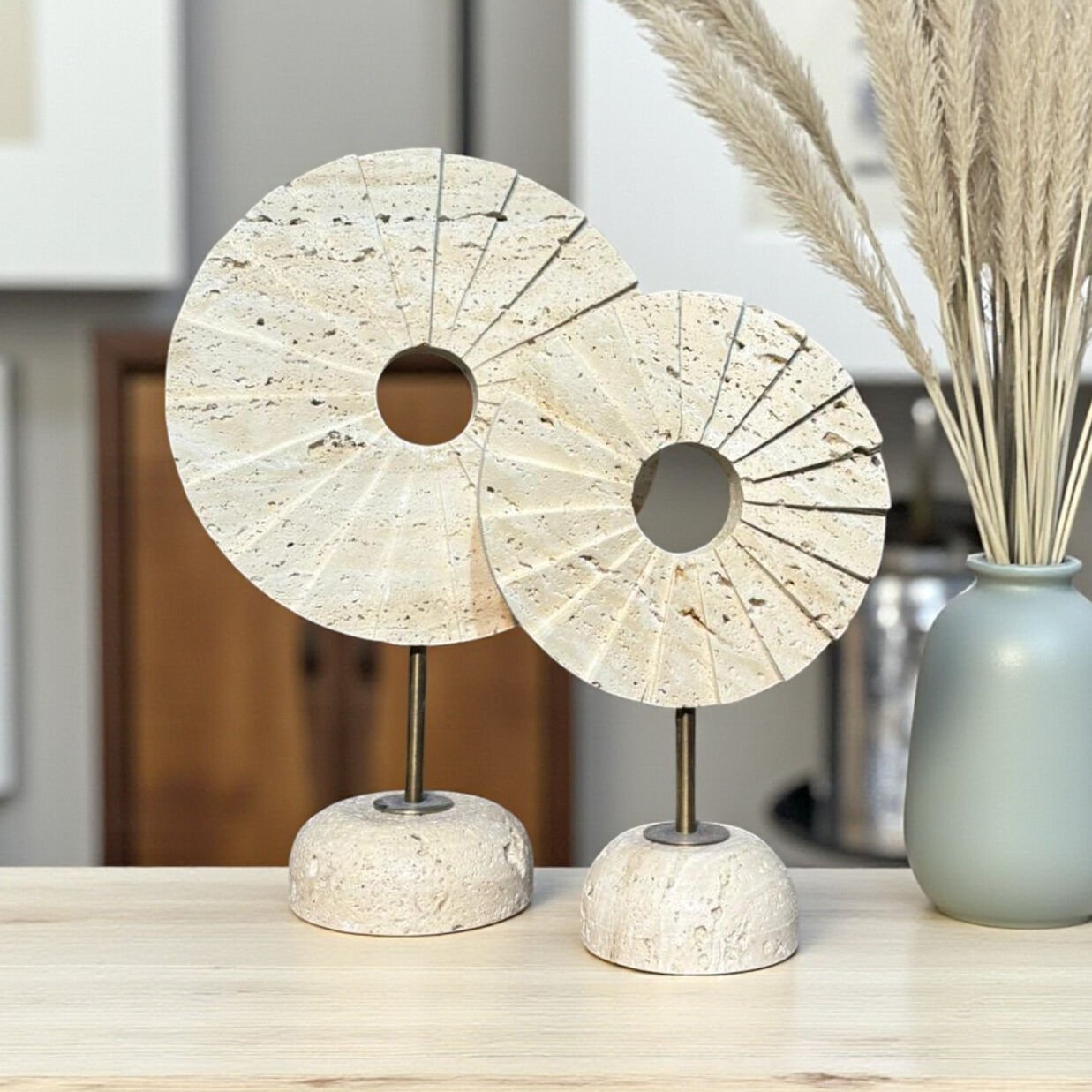 Traverten Axis Dekor Set